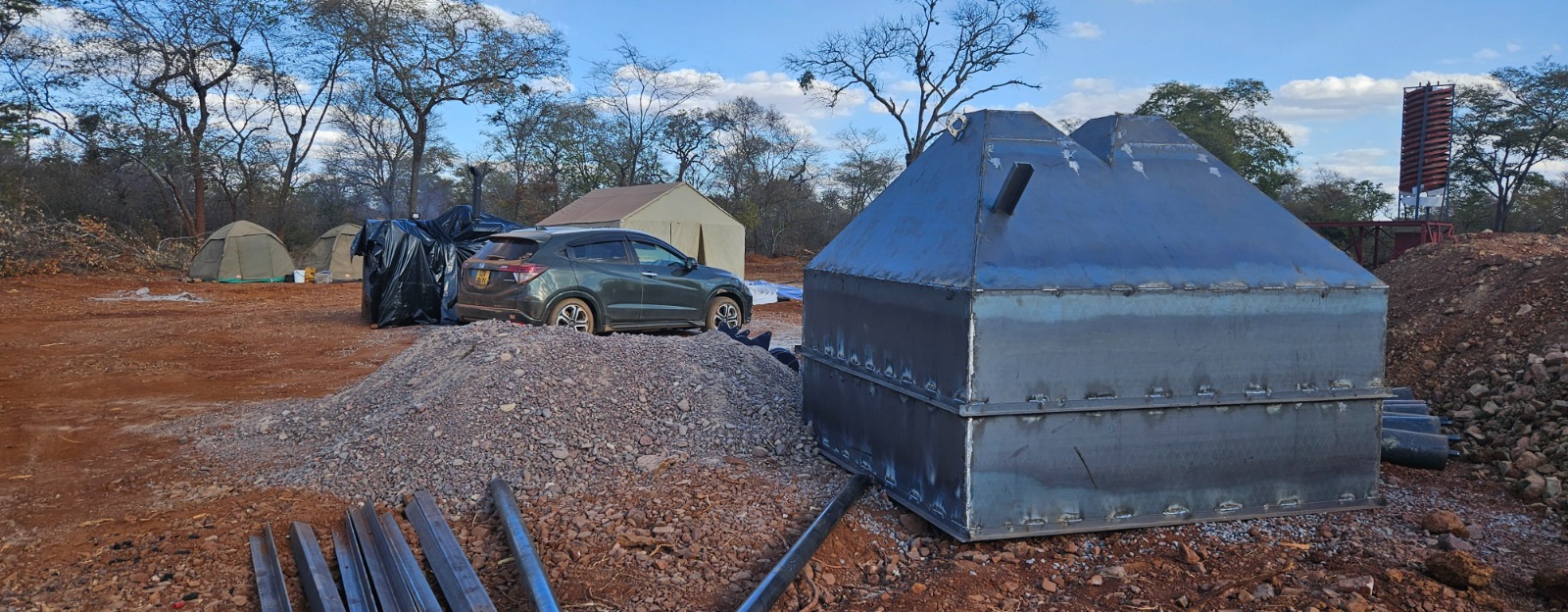 20  tph Antimony WashPlant - Gallery Image