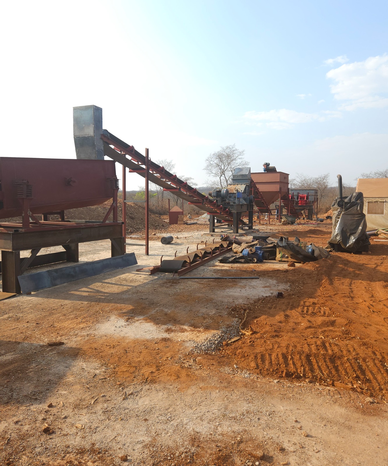 20  tph Antimony WashPlant - Gallery Image