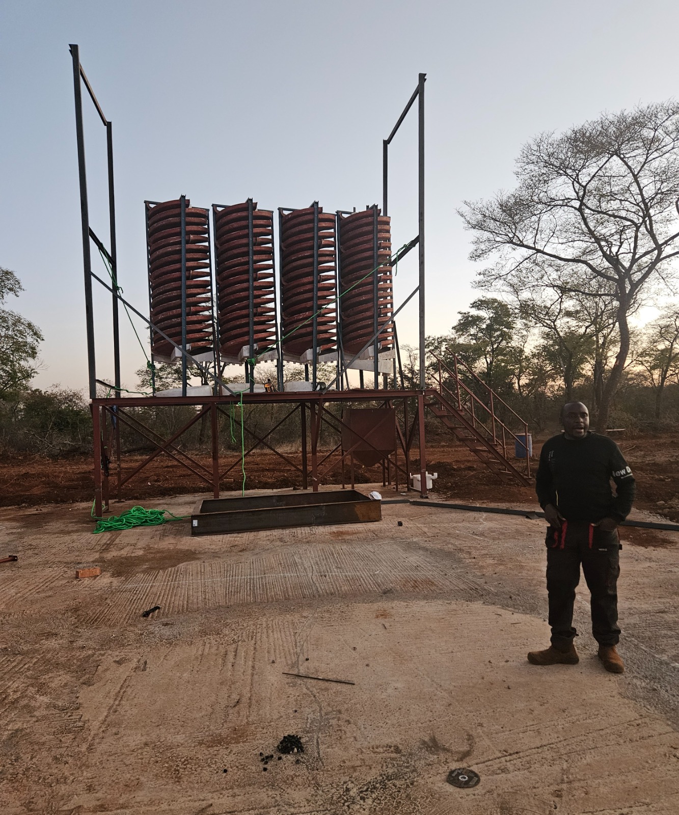 20  tph Antimony WashPlant - Gallery Image